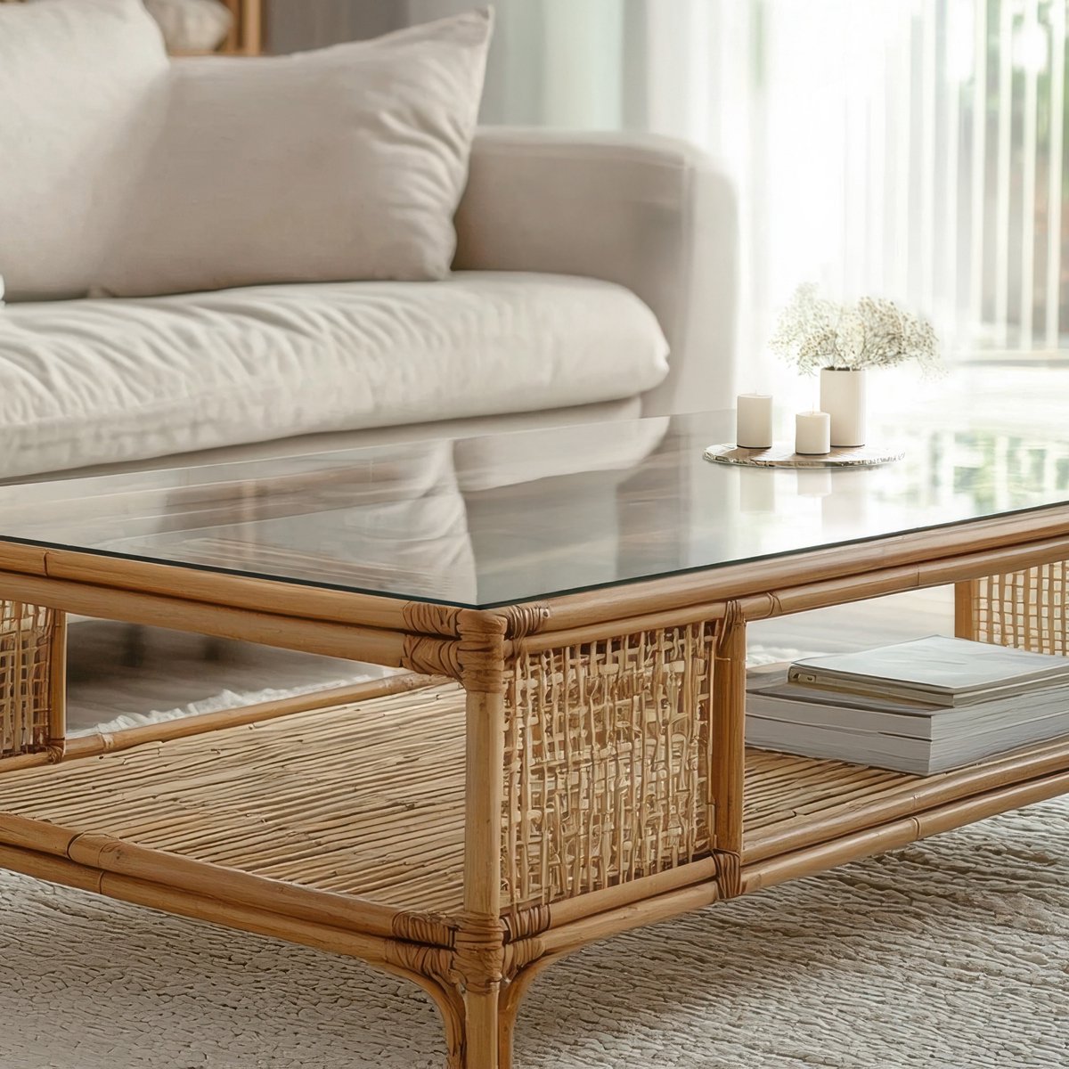 Coloray Tafelblad - Glazen Tafelblad - 125x50 cm - Tafelblad - Tafelblad Rechthoek - Transparant Tafelblad - Transparant Glazen Tafelblad - Tafelblad Glas Transparant Rechthoekig