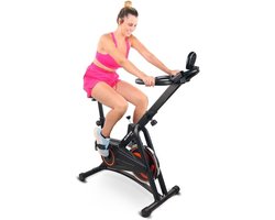 Fitness Spinning Bike met 10kg Flywheel en Hartslagmonitor - Perfect voor Thuistraining