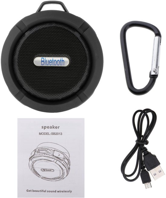 Waterdichte Bluetooth speaker Treatments® met zuignap voor douche en ontspannende muziek