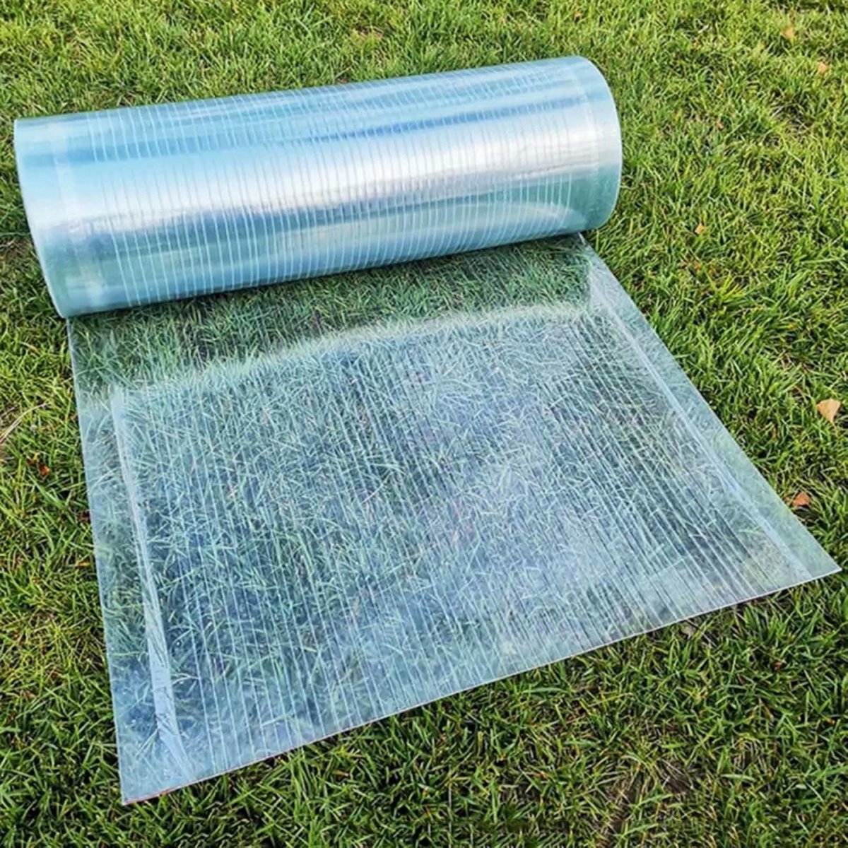 Stevige Polycarbonaat Dakplaat 0.8mm Glasvezel - UV Bescherming en Regenbestendig voor Serre en Luifel