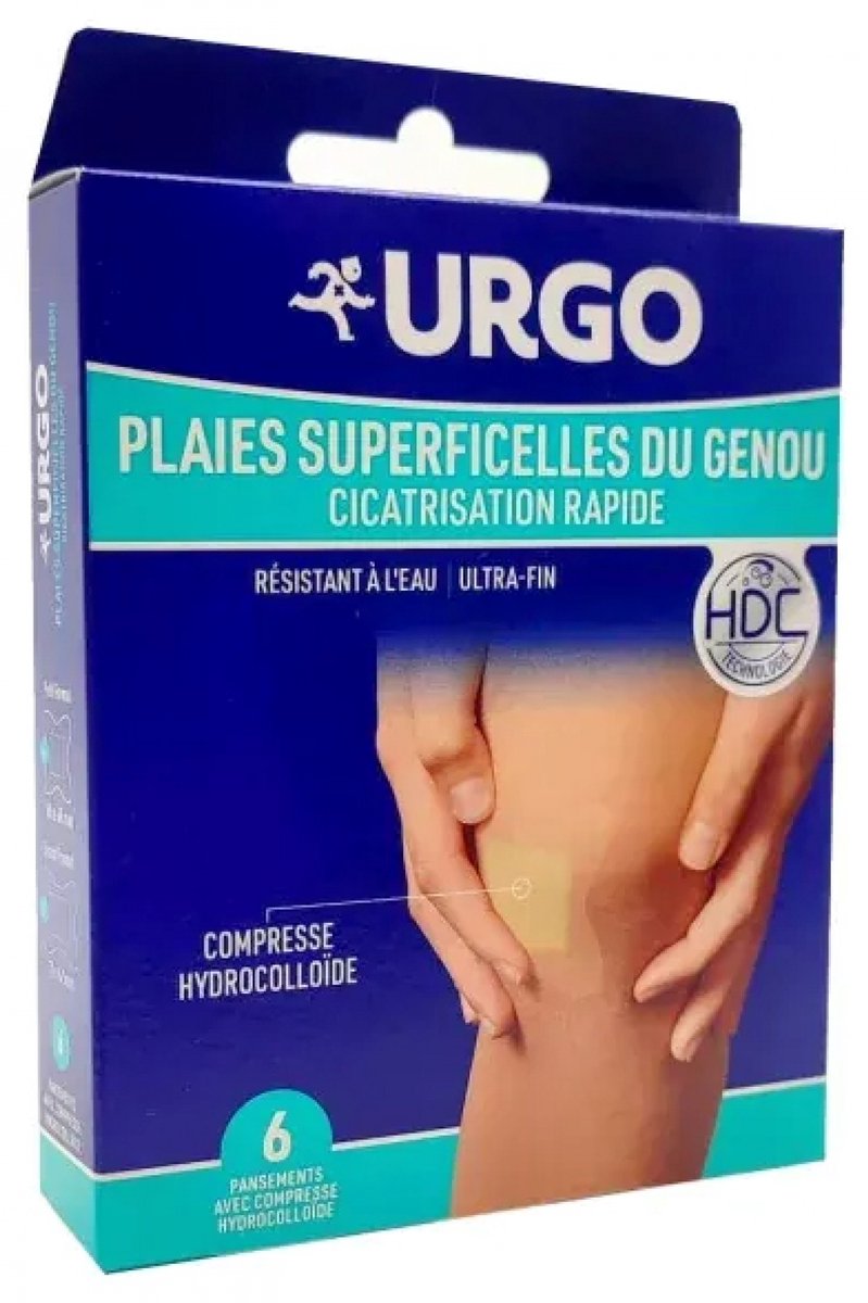 Urgo Snelle Wondgenezing Knie 6 Verbanden