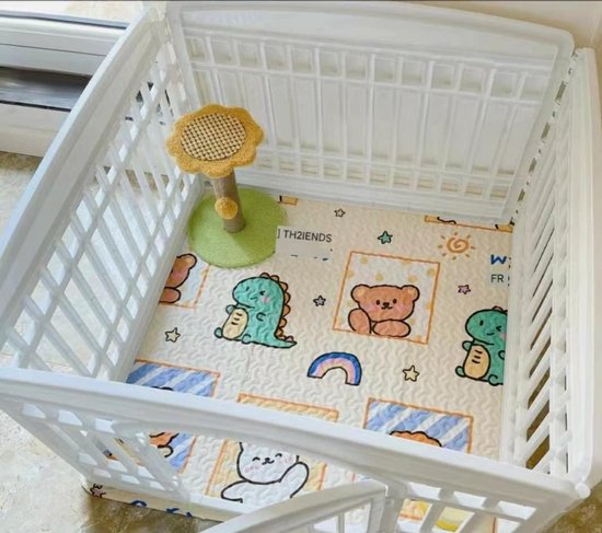 Foto: Hondenbox urine pad herbruikbare puppy training pads waterdichte en absorberende pee pads