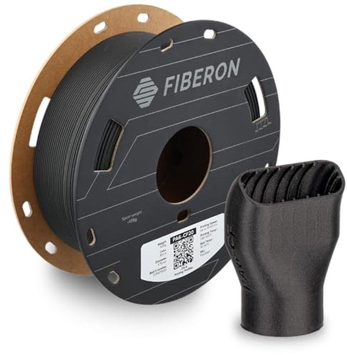 Polymide PA6-CF Filament 1,75mm - 500g voor 3D Printer