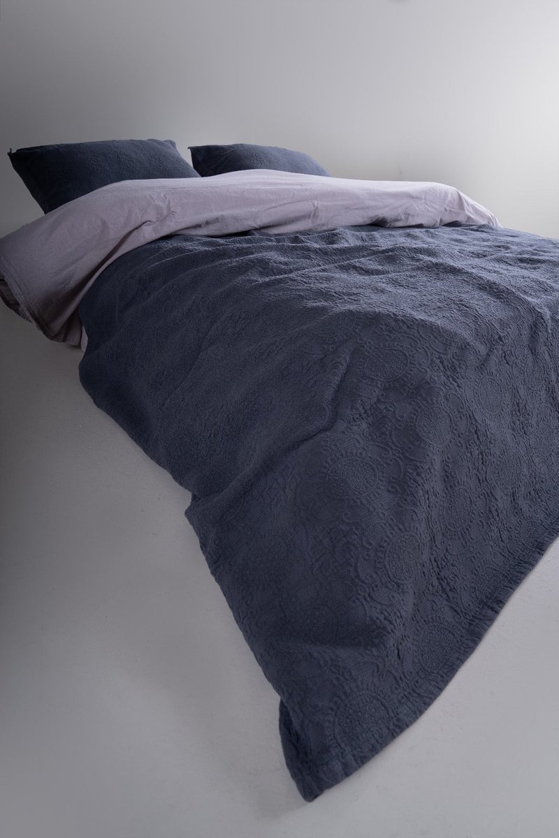 Midnight Woven Set – Deep Indigo
