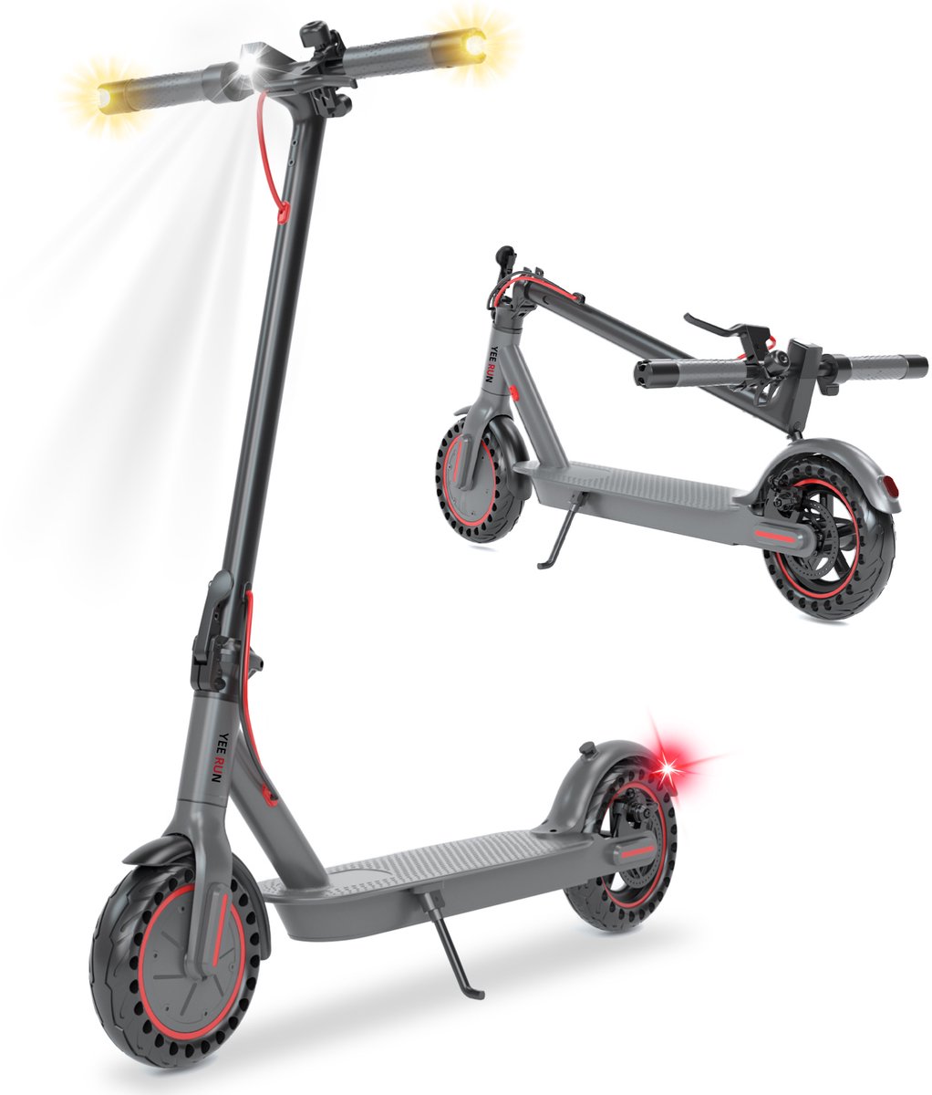 YEE RUN Elektrische Step 350W - Inklapbaar tot 30km bereik - YEE - €179,99