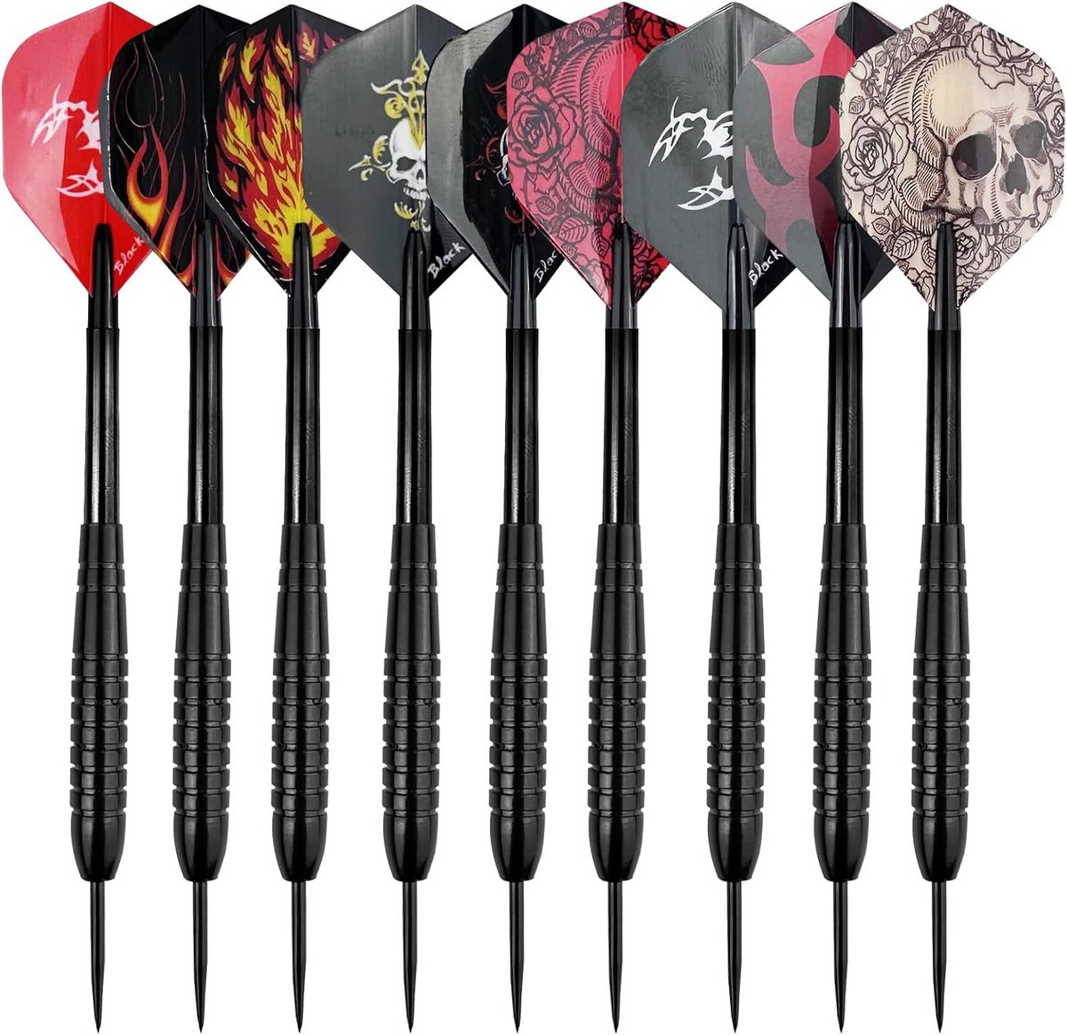 Professionele Stalen Dartpijlen Set van 25 Gram voor Beginners en Gevorderden