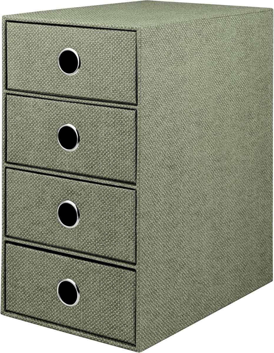 4-delige Ladebox Organizer Salie Groen voor Kantoor en Thuis