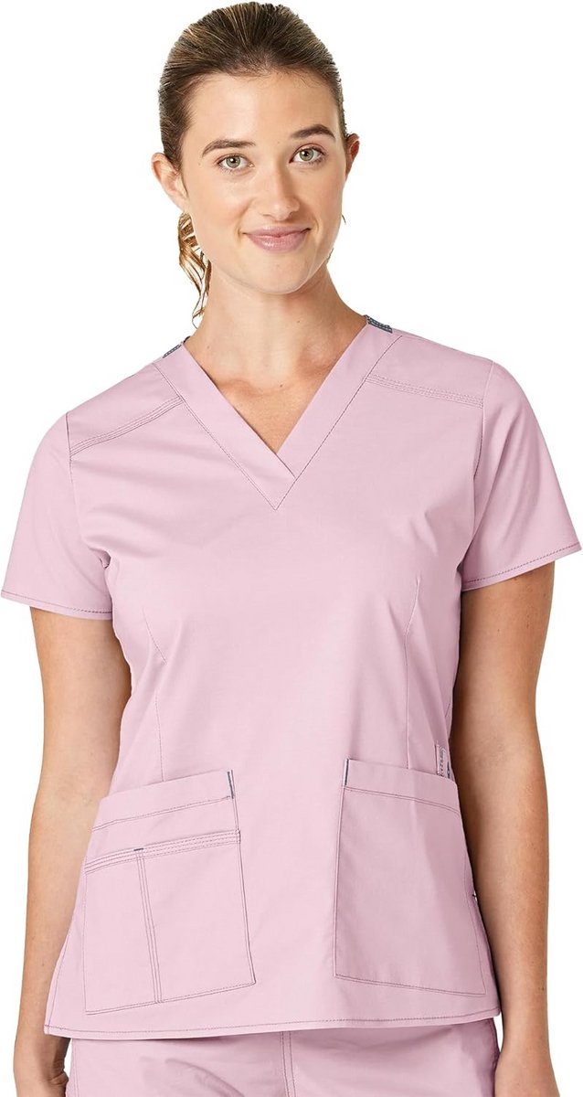 Dames V-hals Ziekenhuiskleding Top met Pockets