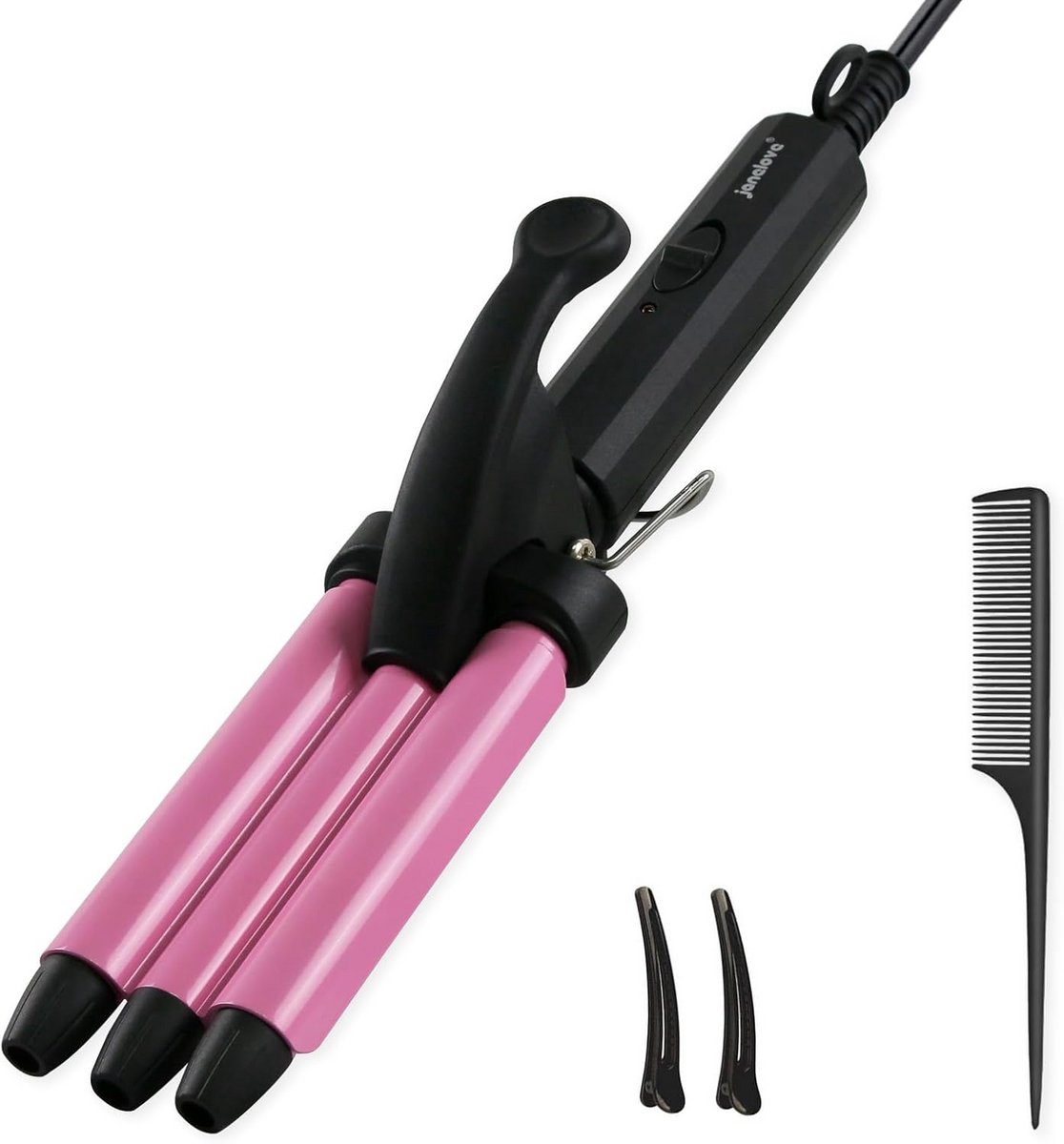 Mini Krultang 13mm voor Korte Haren - Keramisch Strandgolf Stijler voor Reizen