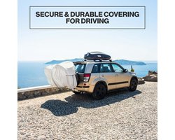 Luxe Waterdichte Fietshoes Grijs 300D XL - Geschikt voor Transport en Buitenstalling