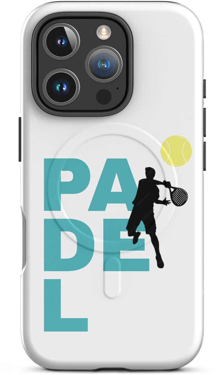 PADEL - MagSafe® tough case for iPhone® - White