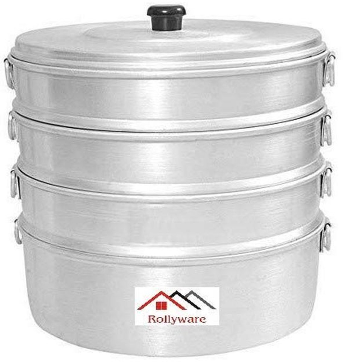 10 inch Aluminium Momos Stomer Perfect voor Koken en Bewaren