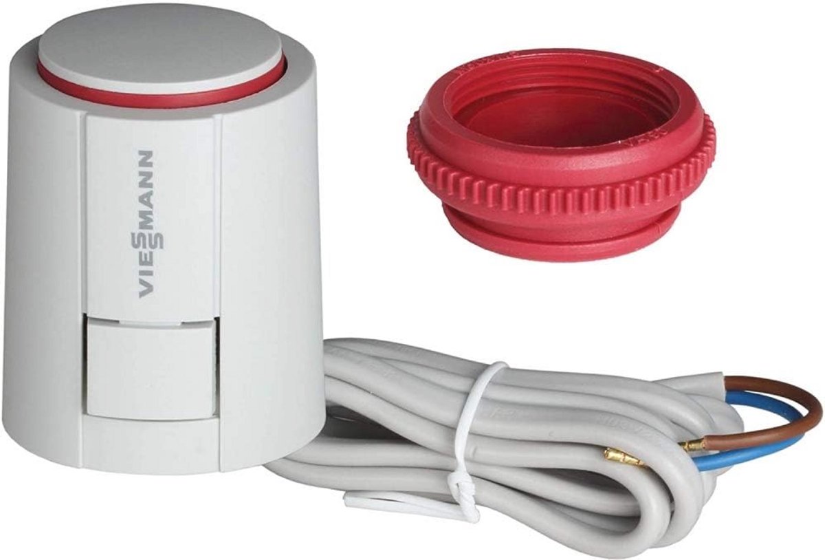 Aandrijving voor Vloerverwarming en Verwarmingscircuitverdeler 230 V - Ventieladapter VA 90