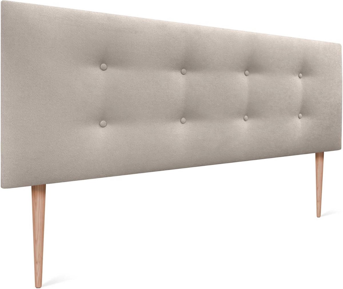 Hoofdbord van kunstleer of stof, 160 x 105 cm, Gevoerd en Comfortabel