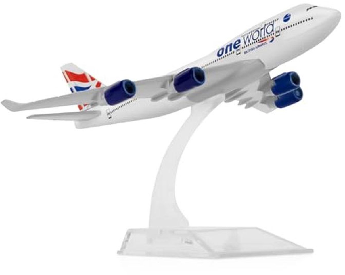 Diecast 1/400 Boeing 747 Model Vliegtuig voor Collectie en Display