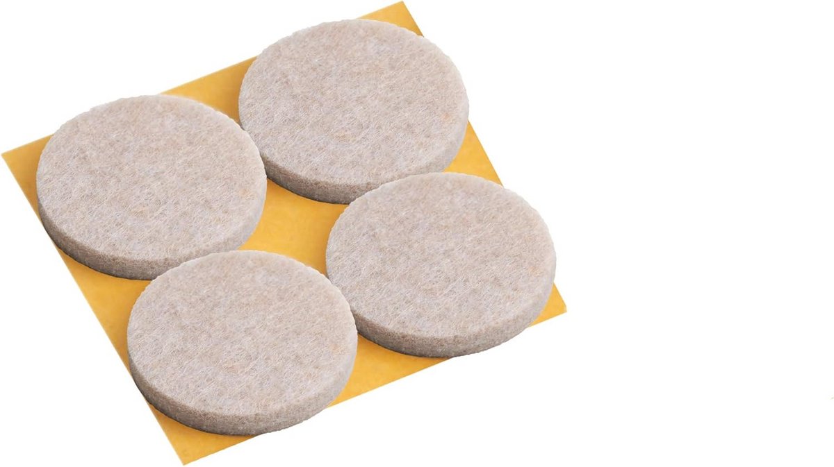 Zelfklevende Viltschijvers 35 mm voor Meubels - Stille Vloerbescherming
