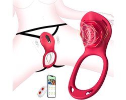 Daity Draagbare Vibrator - Clitoris Stimulator - Vibrator voor Koppels - Sex Toys voor Vrouwen - Stil en Discreet - Waterafstendig - 10 Vibratie Standen - Afstandsbediening en app
