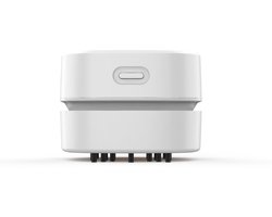 Bureaustofzuiger - Mini tafelstofzuiger energiebesparend-Handstofzuiger- Ontwerp voor toetsenbord/thuis/school/kantoor (wit)