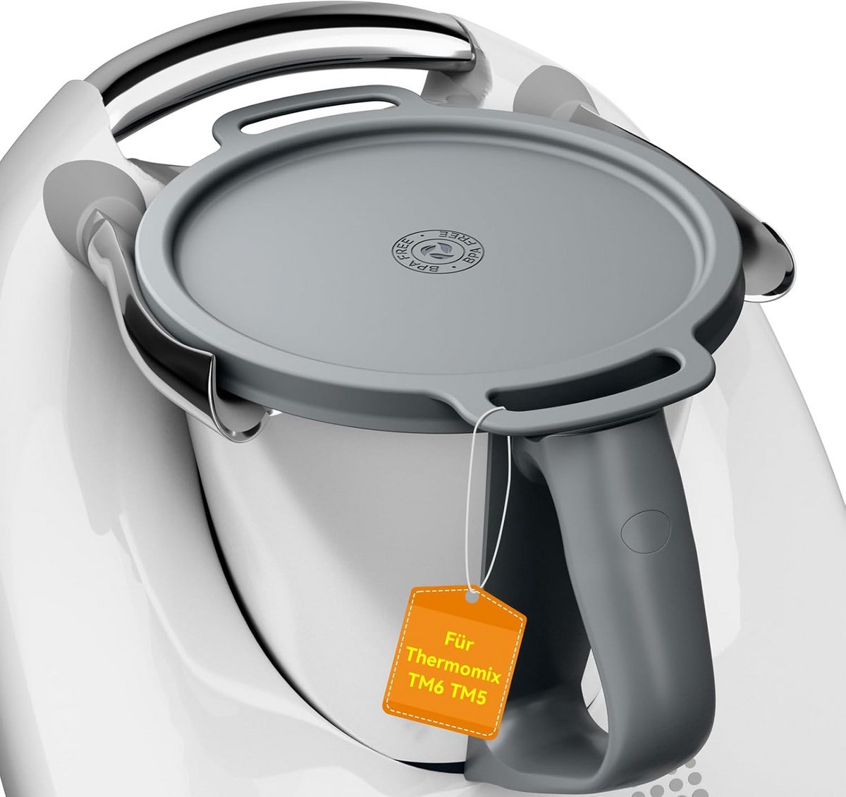 BPA-vrij Siliconen Deksel voor Thermomix TM6 en TM5 - Herbruikbaar en Vaatwasmachinebestendig