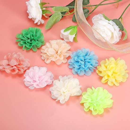 FunCakes Eetbare Papieren Bloemen Frangipani & Blaadjes pk/15