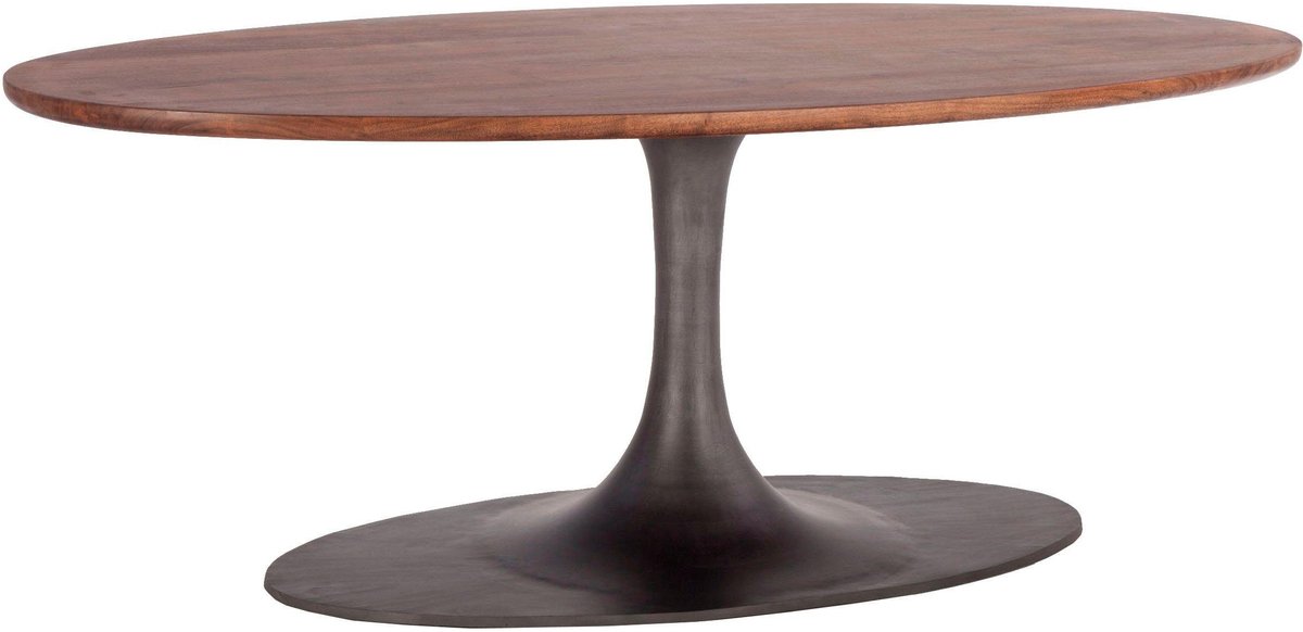 Riis-Eettafel - 200 cm - Walnootgrijs