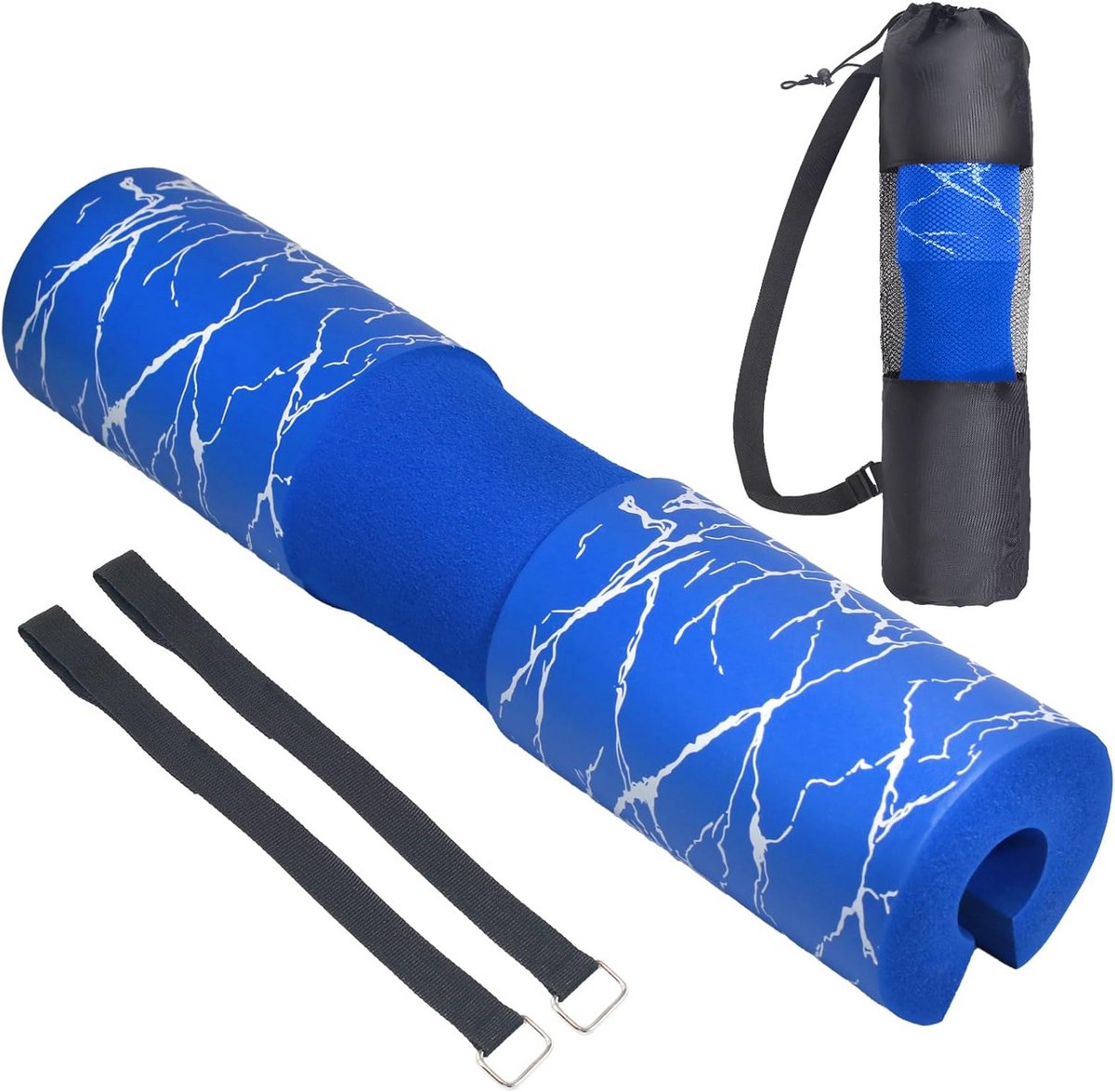 Comfortabele Barbell Pad voor Squats, Hip Thrusts & Lunges - Dikke Foam Bescherming