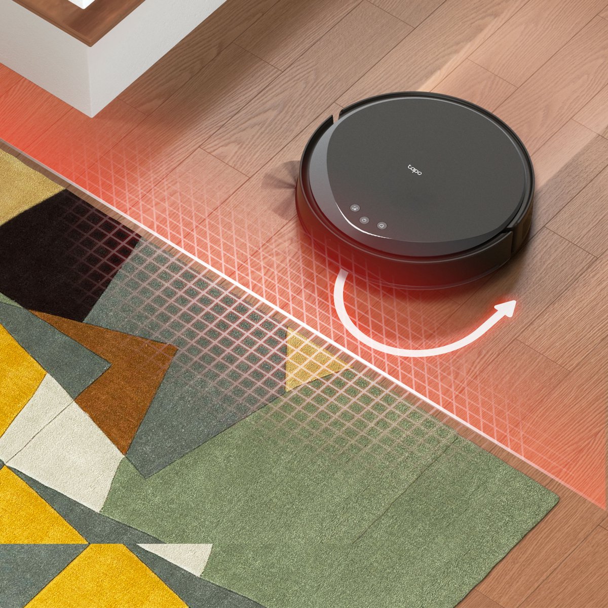 TP-Link Tapo - RV20 Max Plus - Robotstofzuiger met dweilfunctie -LiDAR- 5300 Pa-Leegstation-3L — afbeelding 7