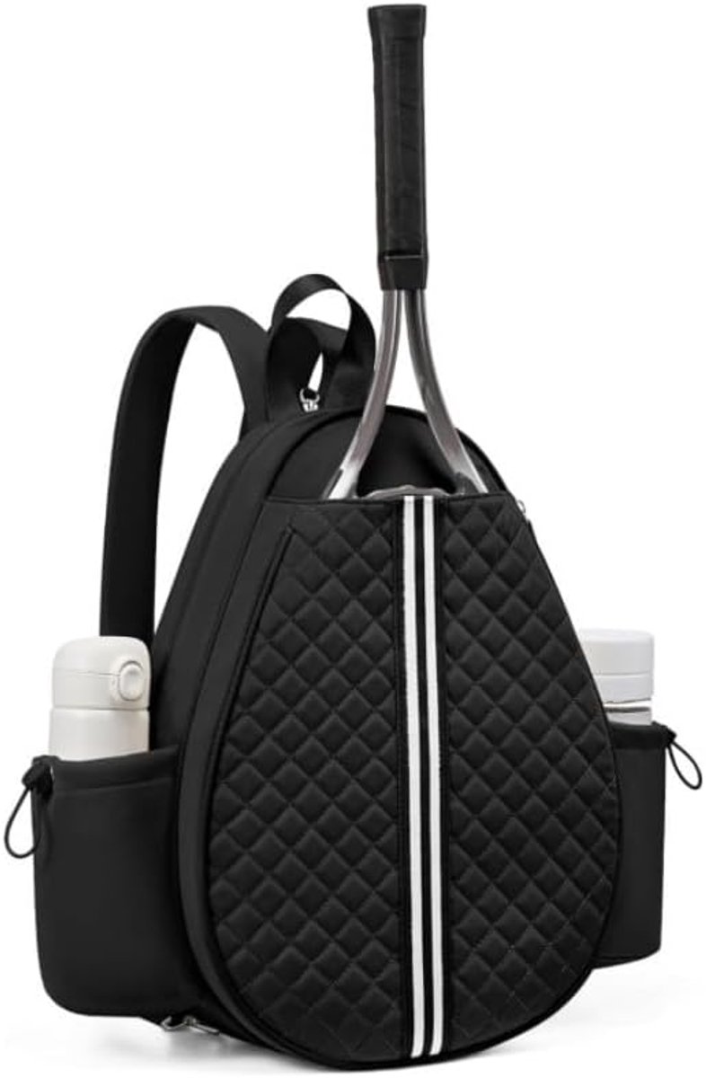Geweo - Tennistas - Tennisrugzak - Sporttas - Tennis - Tennis Rugtas - Rackettas - Rugzak - Racket - 42 x 32 x 12 cm - zwart