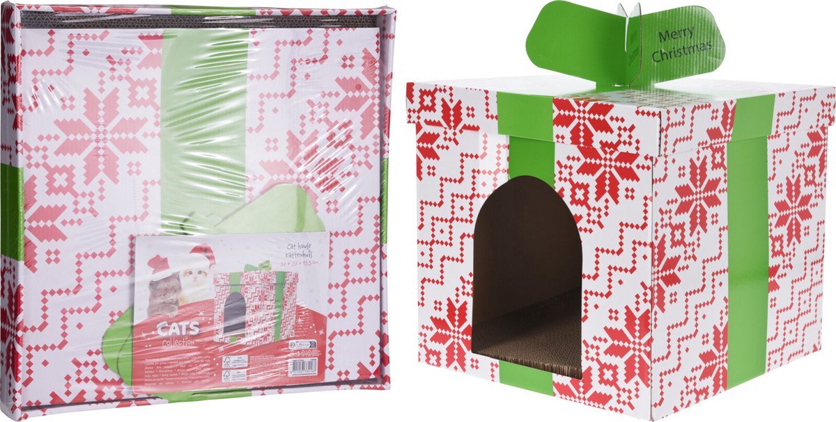 Relaxpets - Kattenhuis - Kerst - Uniek model