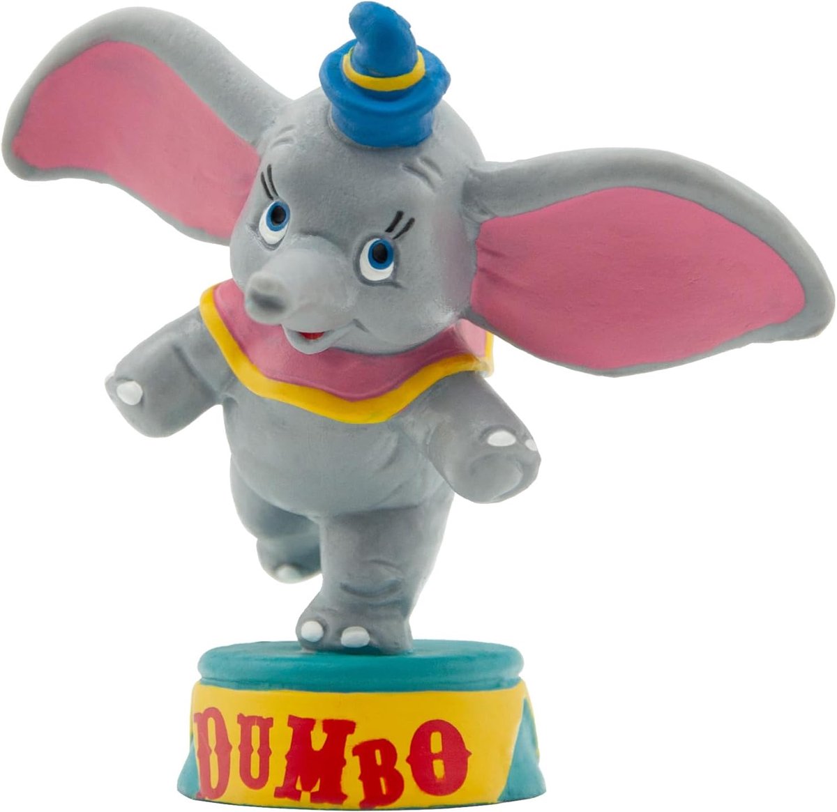 Bullyland 12436 - speelfiguur disney dumbo - levensecht en detailrijk vormgegeven - ideaal als taartfiguur, verzamelobject of vrolijk cadeau voor kinderen vanaf 3 jaar afbeelding