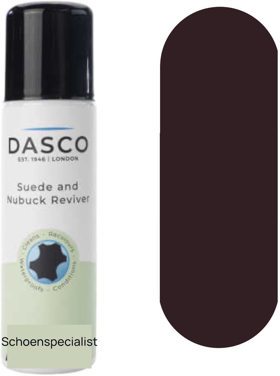 Dasco Suede & Nubuck Reviver - 111 Donkerbruin - 200ml