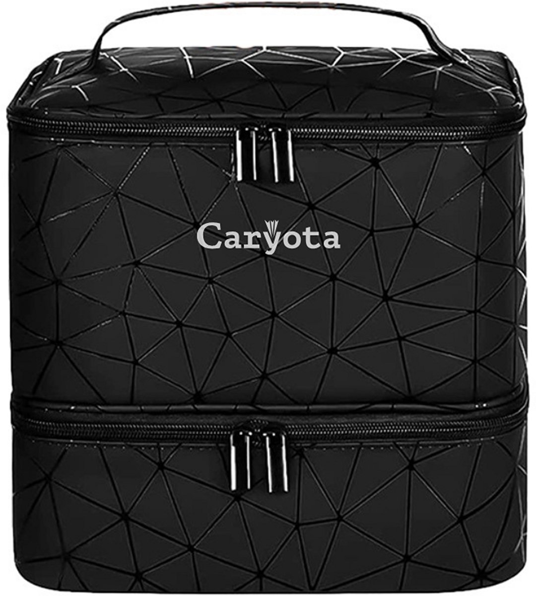 Caryota Nagellak Organizer - Nagellakkoffer met Handvat - Opbergtas voor 30 Flesjes - Nail Art