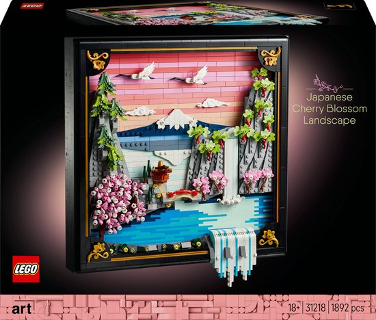 LEGO Art 31218 Japanese Cherry Blossom Landscape