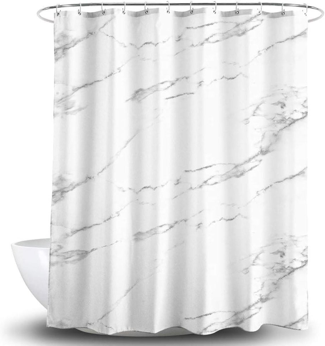 Douchegordijn bedrukt - anti-schimmel, waterdicht, wasbaar - antibacterieel - badgordijn - 180 x 180 cm