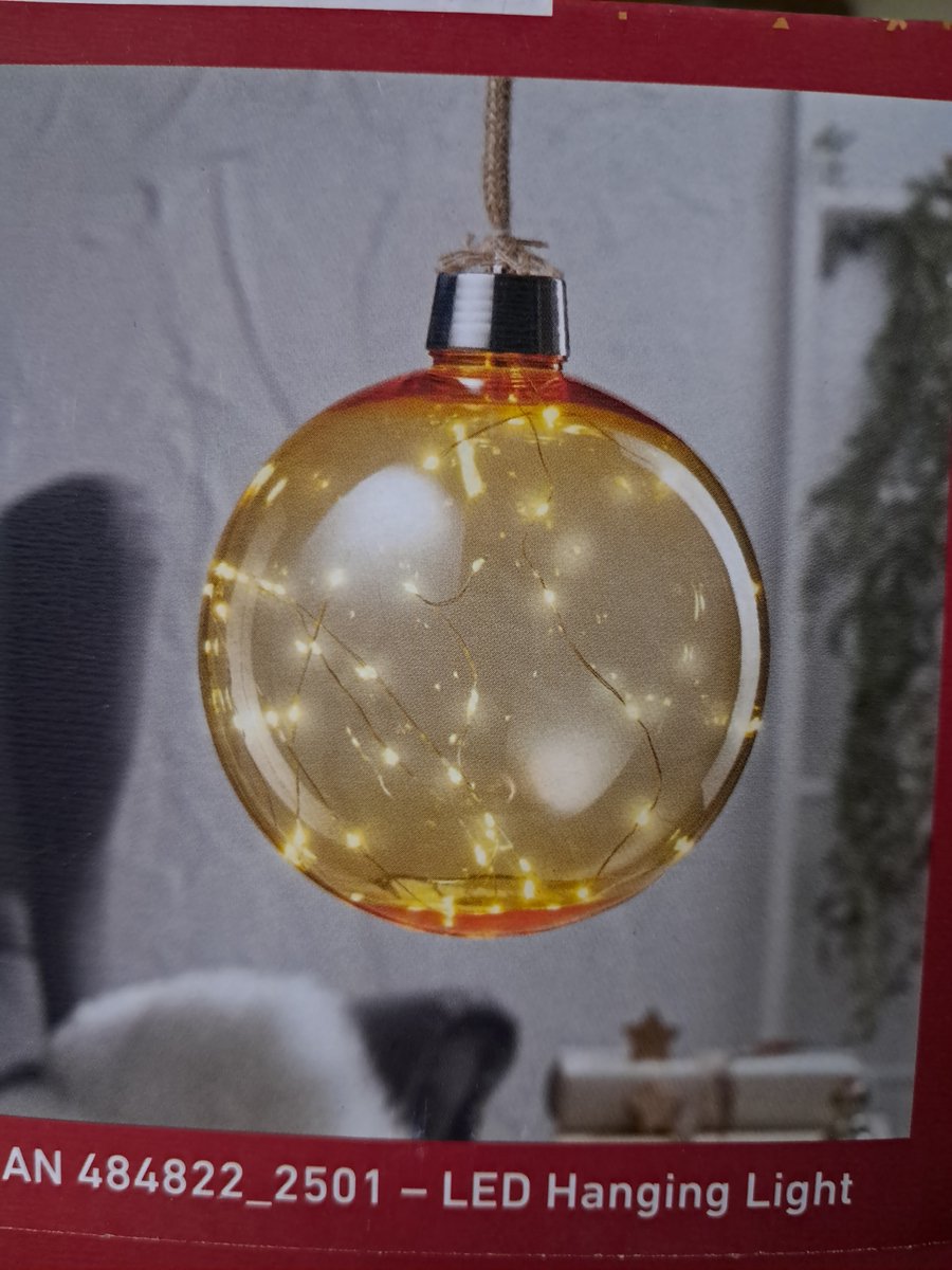 Livarno Home LED Hanglamp - Kerstversiering - Kerstverlichting - 40 LED lampjes