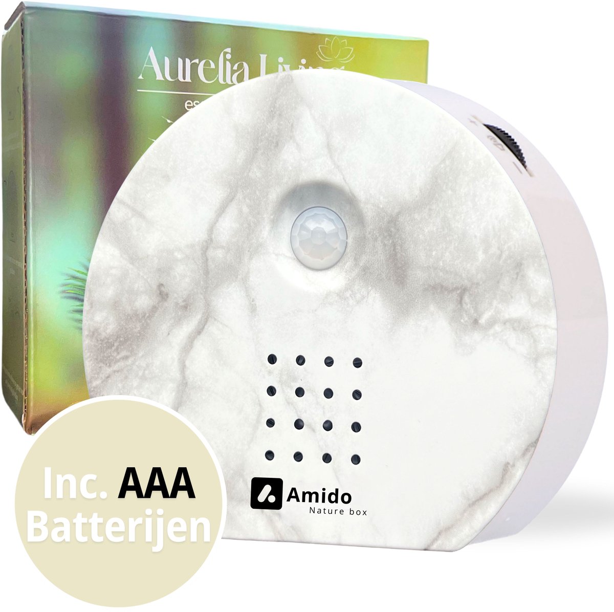 Melodiez - Natuurgeluiden box | Donkerhout - GIFT STORIES