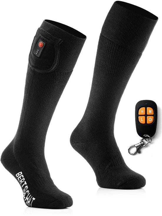 Verwarmde Sokken PRO | 35-38 | 4.000 mAh - USB-oplaadbaar | Elektrisch Verwarmde Sokken | Elektrische Sokken