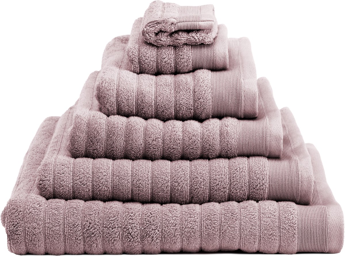 Heckettlane Strandlaken Prestige - Handdoek van 100% Katoen - 90x180 cm - Strandhanddoek 1 Stuk - Roze