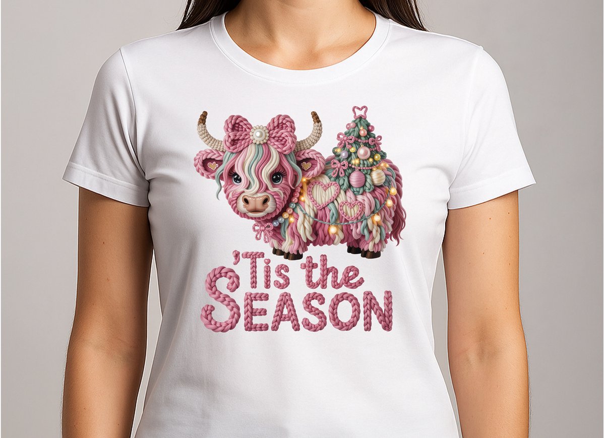 Tis The Season Winter Wiggle - T Shirt - CuteChristmas - MerryAndCute - ChristmasCutie - CozyChristmas - SchattigeKerst - LieveKerst - KerstKnuffels - Gift - Cadeau