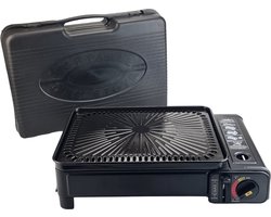Borvat® Draagbare Gasgrill – Campinggrill voor Outdoor Koken – Compacte Tafel BBQ