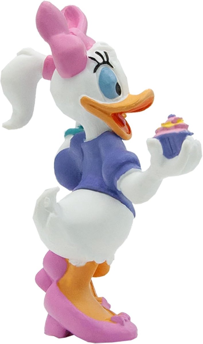 Bullyland 15337 – Speelfiguur Disney met Katrien Duck – levensecht en detailrijk vormgegeven – ideaal als klein cadeautje of vrolijk taartfiguurtje voor kinderen vanaf 3 jaar — afbeelding 3