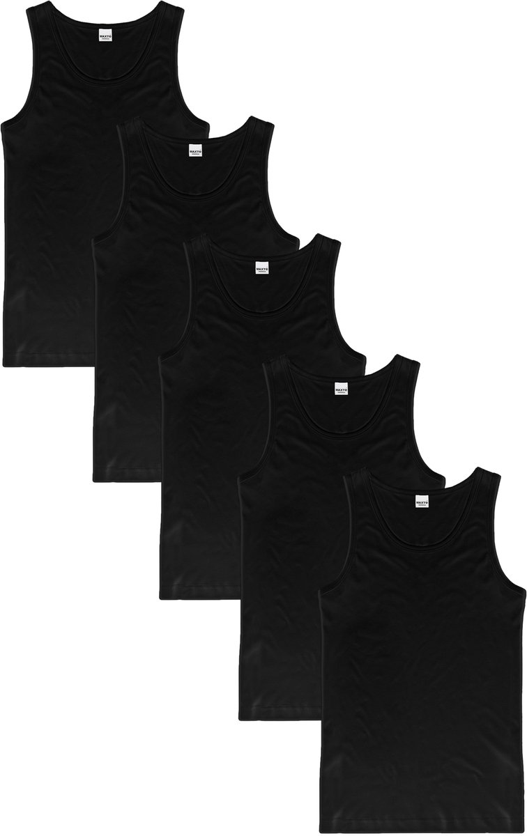 BASIC MAX Mouwloze Tanktop 5 Pak