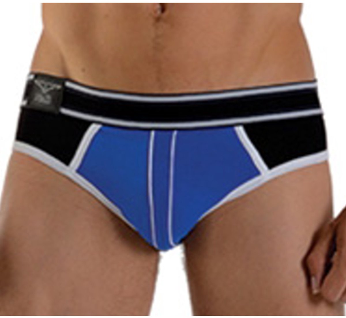 Mister b urban soho jock brief blue black xl