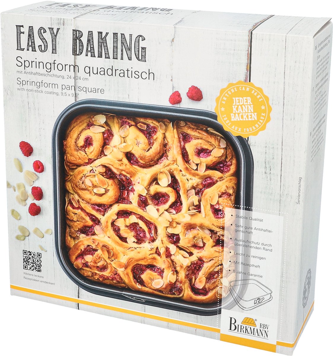 Birkmann Easy Baking Springvorm - Vierkant – foto 2
