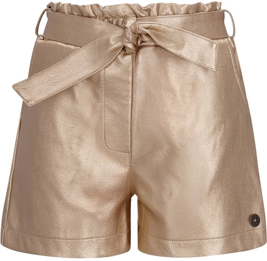 SPFASZEIV Meisjes Pailletten Rok Pluizige Glanzende Rok Elastische Taille Kinderen Peuter Glitter Dansrokken voor Feest 5-14 Jaar, Goud, 8-10 jaar