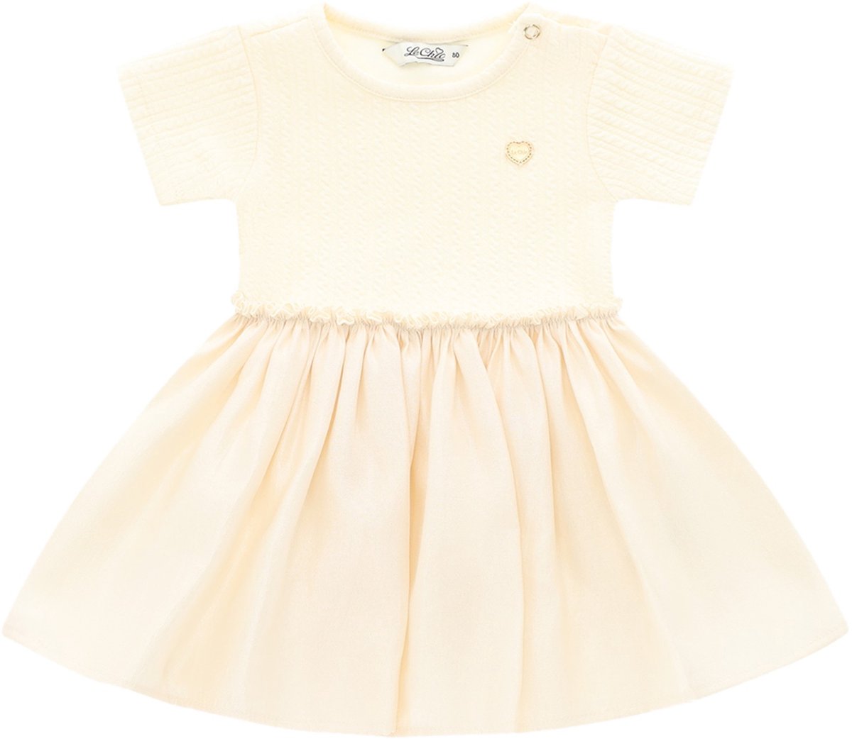 Le Chic jurk SMORY C511-7815 Off White - Maat 92