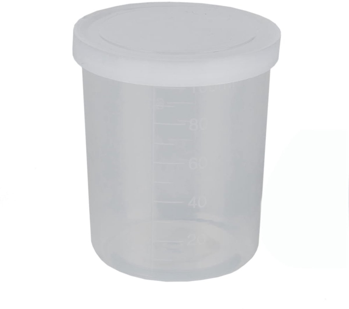 SP32 Kunststof Klik-Sluit Potje 100ml - Ideaal voor Kralen & Hobby