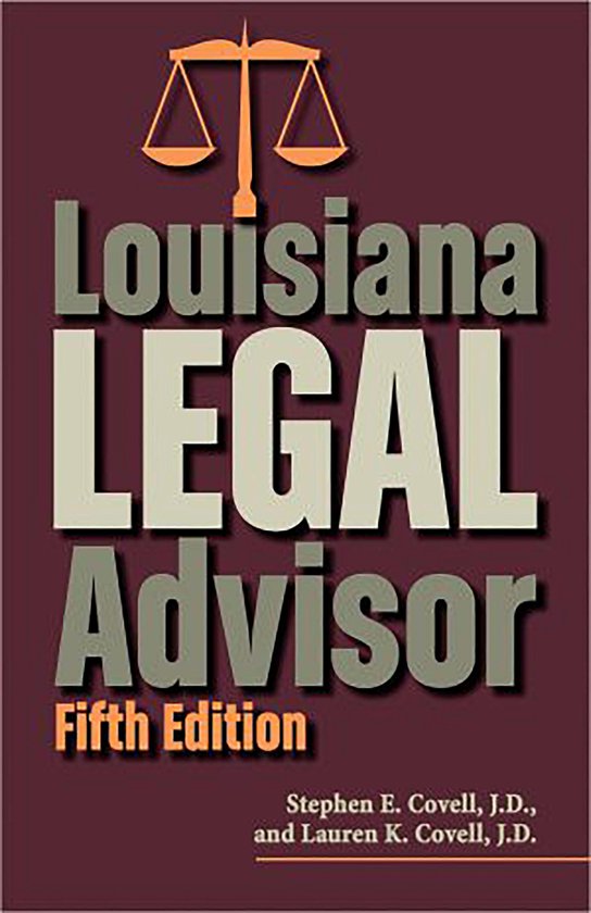 Louisiana Legal Advisor - cover