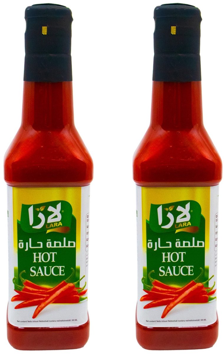 Lara Rode Scherpe Saus 2x500ML