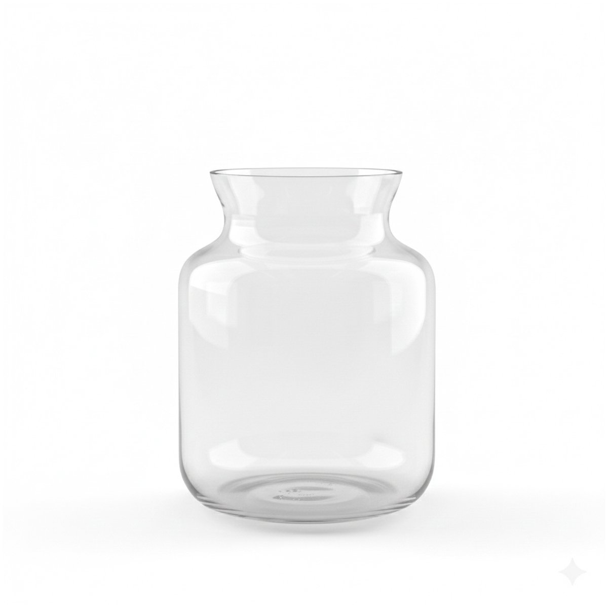 Vaas Bobby - Glazen Bloemvaas - Decoratieve Woonaccessoire